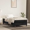 vidaXL Madrac s džepičastim oprugama srednje tvrdoće crni 100x210x20 cm bar&scaron;unasti