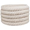vidaXL Uže od jute 36 mm Bijela 100% Juta Tossa