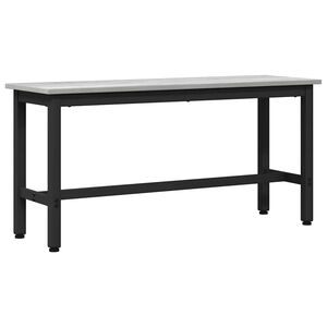 vidaXL Klupa za blagovanje Siva Sonoma 100 x 32,5 x 48,5 cm