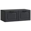 vidaXL TV ormar za zid Zidne Crna 78,5 x 41 x 30 cm Konstruirano drvo