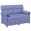 vidaXL Sofa 100% poliester, metalna konstrukcija, MDF, &Scaron;perploča