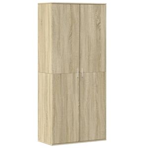 vidaXL Ormarić za cipele boja hrasta 80x39x178 cm konstruirano drvo