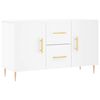 vidaXL Komoda bijela 100x36x60 cm od konstruiranog drva