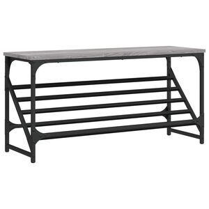 vidaXL Stalak za cipele boja hrasta 90 x 30 x 45 cm konstruirano drvo