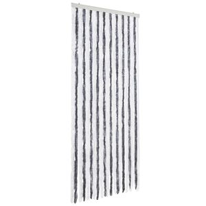 vidaXL Zastor protiv insekata sivo-bijeli 90 x 220 cm &scaron;enil