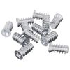 vidaXL Vijak 12 kom. Srebrna M6 x 12 mm Željezo
