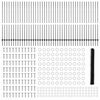 vidaXL Ograda s postovima Siva 1,6 x 100 m Čelik