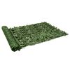 vidaXL Balkonski zaslon za privatnost s tamnozelenim li&scaron;ćem 300x150 cm