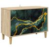 vidaXL TV ormar WIJHE 69 x 33 x 50 cm Sonoma Konstruirano drvo