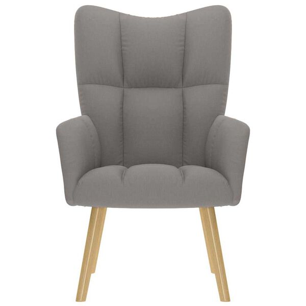 vidaXL Stolica za opuštanje od tkanine smeđesiva