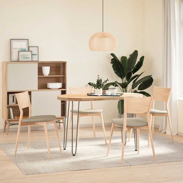 vidaXL ukosne noge za konzolne stoliće za konzolni stol 4 kom. Prirodni čelik 72 cm Puni čelik