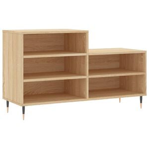 vidaXL Ormarić za cipele boja hrasta 102x36x60 cm konstruirano drvo