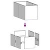 vidaXL Posuda za sadnju 80 x 40 x 40 cm od čelika COR-TEN
