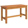 vidaXL Vrtna klupa 80 x 35 x 45 cm od masivnog bagremovog drva
