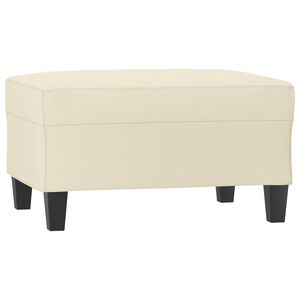 vidaXL Tabure krem 70 x 55 x 41 cm od umjetne kože