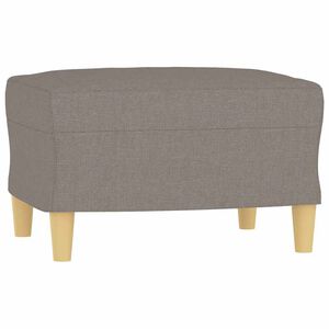vidaXL Tabure smeđesivi 60 x 50 x 41 cm od tkanine