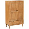 vidaXL Highboard Svjetlosmeđa 60 x 33 x 100 cm masivno drvo manga