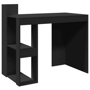 vidaXL Uredski stol crni 103,5x56,5x94 cm konstruirano drvo