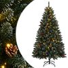 vidaXL Umjetno božićno drvce s 300 LED žarulja 210 cm
