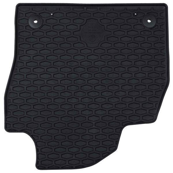 vidaXL Auto tepih 4 pcs Crna VW POLO , TAIGO Guma