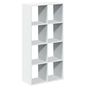 vidaXL Pregrada za sobe, bijela, 69,5 x 29 x 137,5 cm, od inženjerskog drva