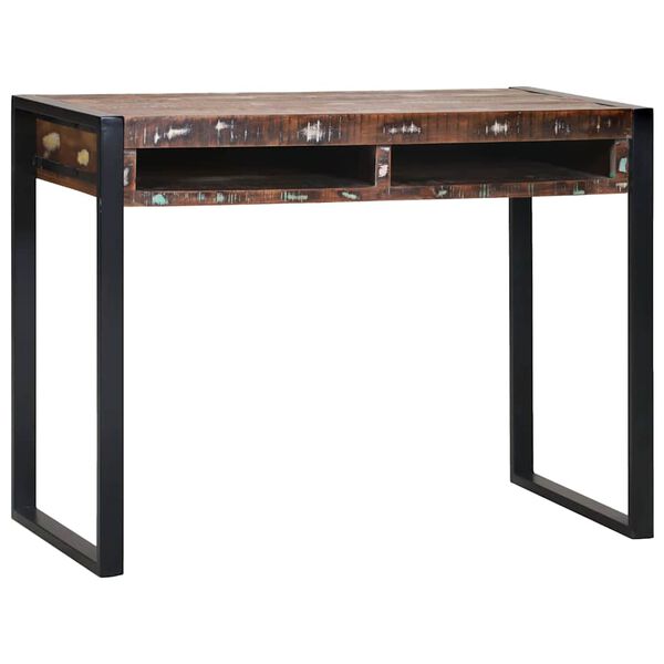 vidaXL Toaletni stol &Scaron;areni 100 x 50 x 75 cm Čvrsto drvo iz reciklaže