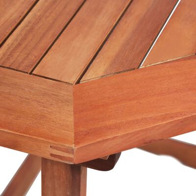 vidaXL Bistro stol 90 x 50 x 75 cm masivno bagremovo drvo