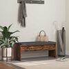 vidaXL Klupa za hodnik s jastukom Staro drvo 103 x 38 x 40 cm