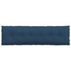 vidaXL Jastuk za leđa Plava 180 x 19 x 50 cm tkanina