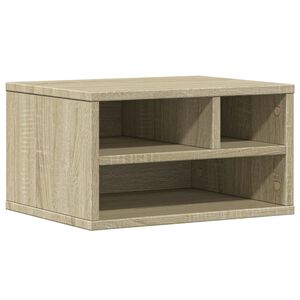 vidaXL Stalak za pisač boja hrasta 40 x 32 x 22,5 cm konstruirano drvo