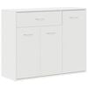 vidaXL Komoda bijela 88 x 30 x 70 cm od konstruiranog drva