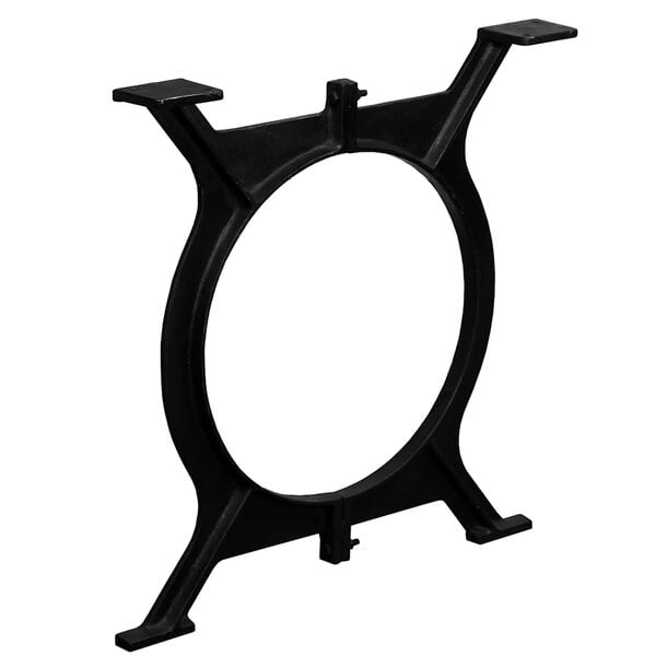 vidaXL Noge za blagovaonski stol od lijevanog željeza 2 kom u obliku O