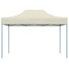 vidaXL Profesionalni sklopivi šator za zabave 3 x 4 m čelični krem