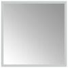 vidaXL LED kupaonsko ogledalo s ogledalom *Transparent*an 40 x 40 cm