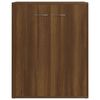 vidaXL Komoda boja smeđeg hrasta 60 x 30 x 75 cm od konstruiranog drva