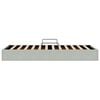 vidaXL Krevet s od storage s pohranom Svijetlo siva 90 x 190 cm Bar&scaron;un