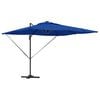 vidaXL Suncobran Azure plava 286 x 284 x 270 cm Aluminij i poliester
