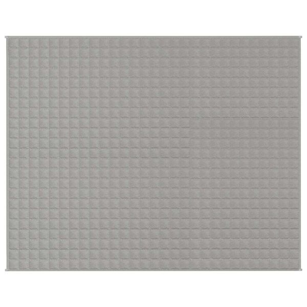 vidaXL Te&scaron;ka deka siva 235x290 cm 15 kg od tkanine