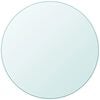 vidaXL Ploča za stol Kaljeno staklo Okrugla 900 mm