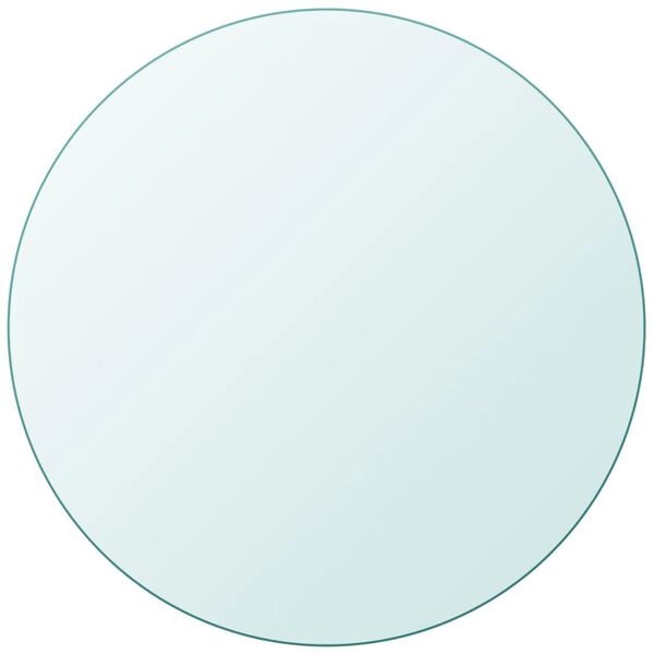 vidaXL Ploča za stol Kaljeno staklo Okrugla 900 mm