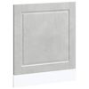 vidaXL Ploča za perilicu posuđa Porto 60x1,5x57 cm konstruirano drvo