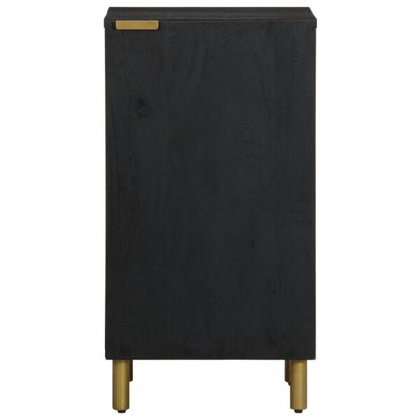 vidaXL Komoda crna 40x33x75 cm od konstruiranog drva