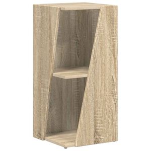 vidaXL Bočna polica 33 x 32 x 70,5 cm Konstruirano drvo Sonoma hrast