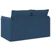 vidaXL Sofa 120cm Plava Metal