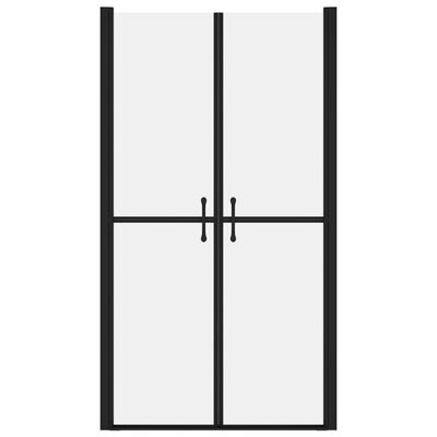 vidaXL Vrata za tuš-kabinu matirana ESG (73 - 76) x 190 cm