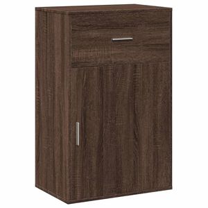 vidaXL Ormarić za pohranu smeđi hrast 56,5x39x90 cm konstruirano drvo