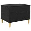 vidaXL Noćni ormar Crni hrast 60 x 44,5 x 45 cm Konstruirano drvo