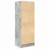vidaXL Highboard s ladicama Betonski sivi 45,5 x 34 x 127 cm