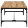 vidaXL Kava Stol Umjetnički hrast 100 x 50 x 35 cm Konstruirano drvo