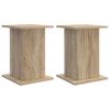 vidaXL Stalak za biljke 2 pcs Hrast sonoma 30,5 x 30 x 43 cm